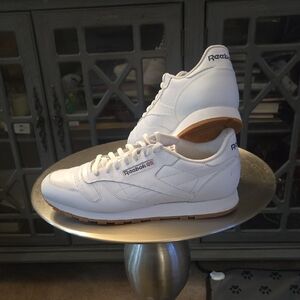 Reebok Classic White Leather Sneakers